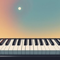 serene piano melody enhances morning calm