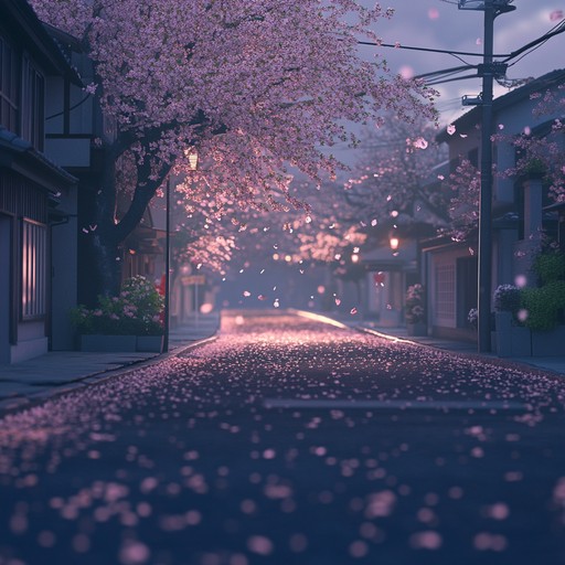 A heartfelt instrumental j pop piece that combines gentle piano with ambient textures, evoking feelings of longing and reminiscence, creating a melancholic yet soothing atmosphere.