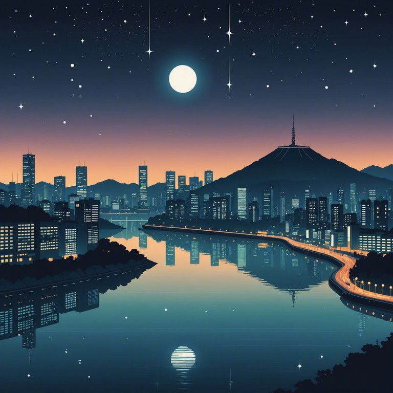 Imagine a serene night in seoul, with the city lights twinkling softly. This track combines subtle k pop rhythms with the peaceful sounds of a gayageum, crafting a comforting atmosphere that envelops the listener in a warm, musical embrace.