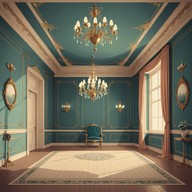 elegant yet haunting melody in secluded manor.