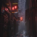 persistent schlager beat with eerie night ambiance