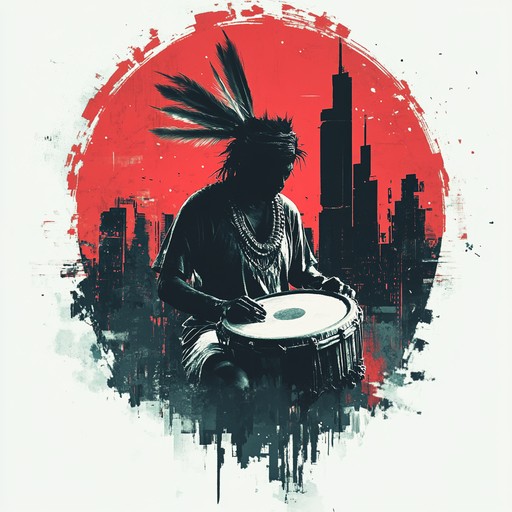 A powerful track combining ancient tribal rhythms and cutting edge electronic beats, creating a dramatic and high energy journey. Dynamic percussion, synth waves, and intense arrangements deliver a captivating experience.