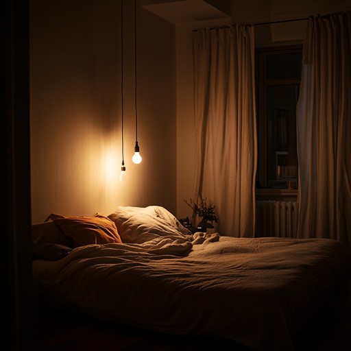 A soft blend of minimalistic melodies with delicate instrumentals, creating an intimate and cozy bedroom feel. The piece captures the essence of a quiet, romantic night, wrapped in warm and gentle sounds, perfect for personal moments.