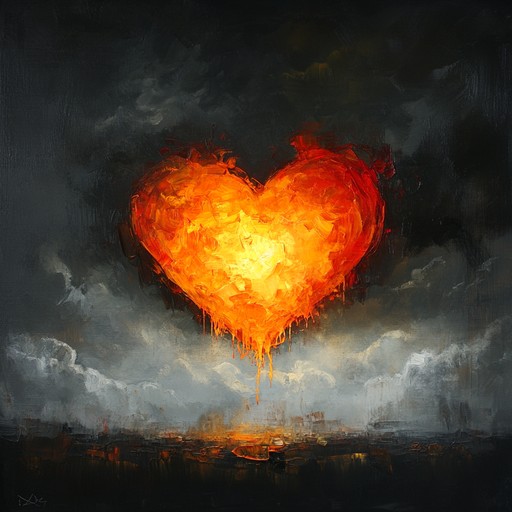 Experience the raw, fiery emotions of a tumultuous romance in this instrumental piece. The powerful combination of an electric guitar with deep, resonant chords and solos captures both the intense anger and deep passion of love. This track is perfect for moments of dramatic tension, with the electric guitar's sharp, soulful riffs bringing out the complex, conflicted feelings of anger mixed with unyielding love.