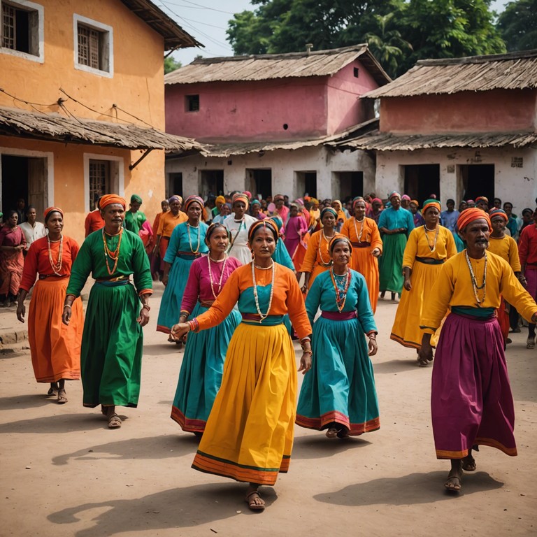 A vibrant instrumental track that uses traditional afrobeat rhythms layered with modern influences to create a piece that feels like a festival of freedom and joy. The music is meant to uplift and energize, celebrating the resilience and rich cultural heritage of african communities.