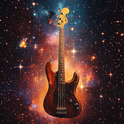 A groovy bassline anchors this track as quirky synthesizers and spacey effects create a cosmic journey, blending funky grooves with novel sound textures, perfect for an interstellar adventure. The whimsical yet driving rhythm will keep listeners engaged, offering a fun and imaginative musical escape