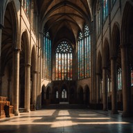 eerie whispers through gothic arches