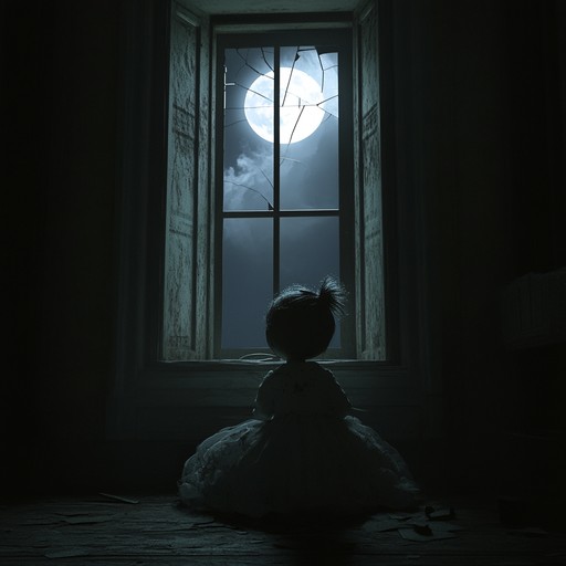 Dive into an unsettling yet captivating world with haunting toy melodies and eerie soundscapes reminiscent of a haunted nursery. Rusty music boxes and broken dolls bring a sinister lullaby to life.