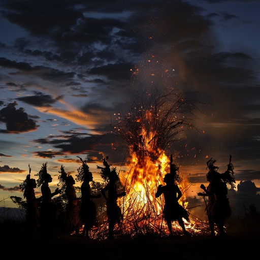 Immerse in the pulse of primal drums, evoking ancestral ceremonies, a visceral experience combining raw energy and ancient traditions.