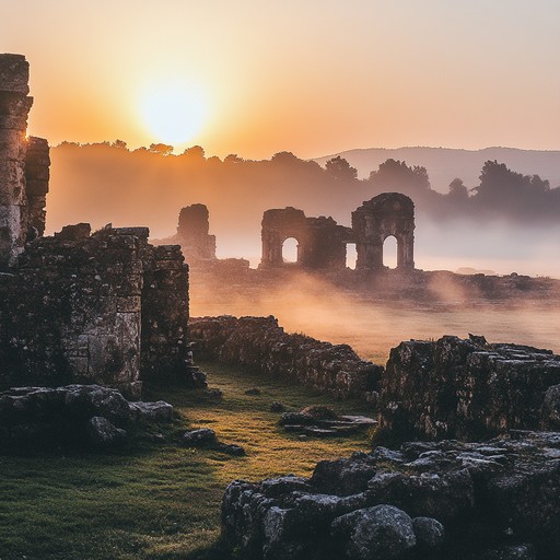 A haunting, ethereal melody plays, conjuring images of ancient, mist shrouded landscapes where myth and reality blur. The flute's mournful sound invites listeners into a forgotten world, where each note tells a story of timeless mysteries and age old legends.