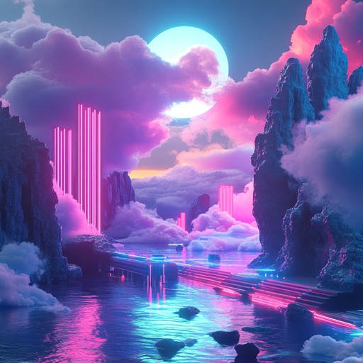 Dive into an entrancing world where trippy synths and new wave beats craft a dreamy, surreal landscape that captivates the mind and senses.