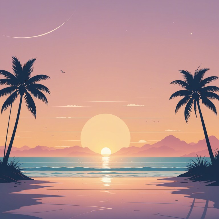 Imagine a tranquil sunrise over a pristine beach, where gentle electronic beats mingle with the sounds of the ocean, offering a soothing escape into musical serenity. The track combines light rhythmic pulses with fluid synths to encapsulate the feeling of a peaceful morning by the sea.