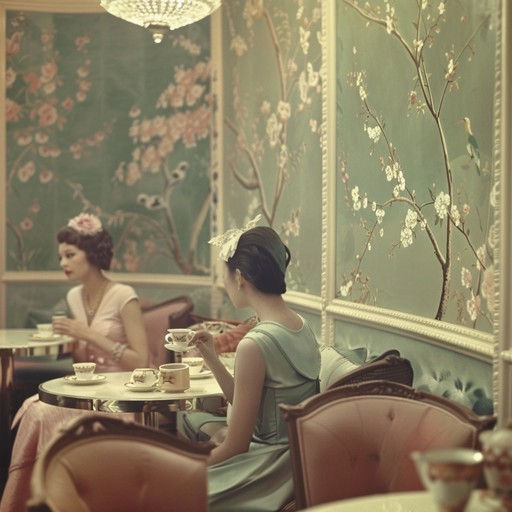 A soft, sophisticated instrumental piece that evokes the elegance and melancholic nostalgia of a vintage 1950s tea room. Featuring gentle piano and string arrangements, it creates a reflective ambiance perfect for reminiscing old times.