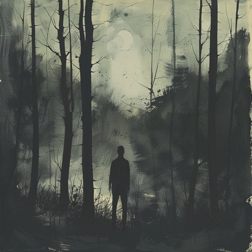 Step into an abyss of darkness with this track, where brooding ambient drones meet unsettling electronic elements. The arrangement is sparse yet impactful, casting a shadow of dread and mystery, perfect for any eerie or tension filled narrative.