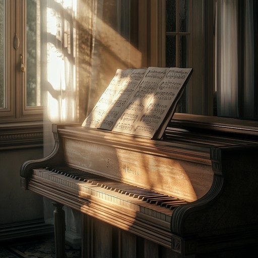 An evocative, piano led ballad accompanied by emotive strings that creates an atmosphere of nostalgia, longing, and tender melancholy. Each note carries the weight of past memories, effortlessly bringing to life scenes of lost love and wistful dreams through its haunting melody.