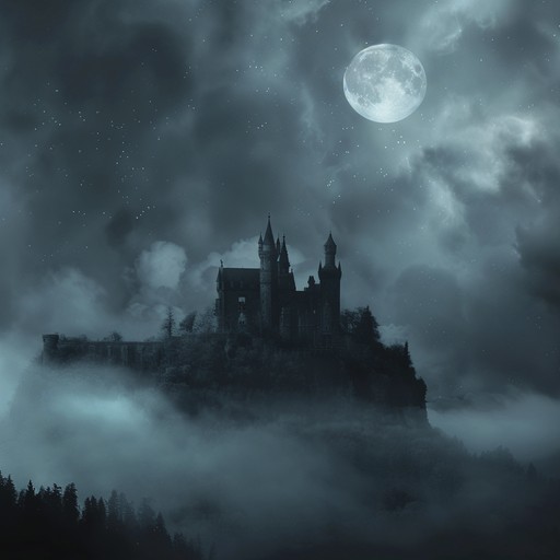 This haunting instrumental piece weaves dark, brooding gothic undertones with a sense of foreboding. The music slowly builds with the usage of a deep piano, layered with ethereal synthesizer sounds, evoking images of ancient, mist shrouded castles. Each note carries an intensity designed to transport listeners into a world of melancholic beauty and sinister allure.