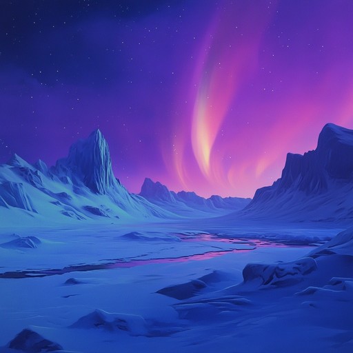 Imagine an instrumental piece that captures the beauty and mystery of the northern lights, blending ethereal suomipop with flowing melodies and gentle harmonies. The music glides seamlessly like the shimmering lights in the sky, with soft, dreamy elements that evoke a sense of wonder and tranquility.