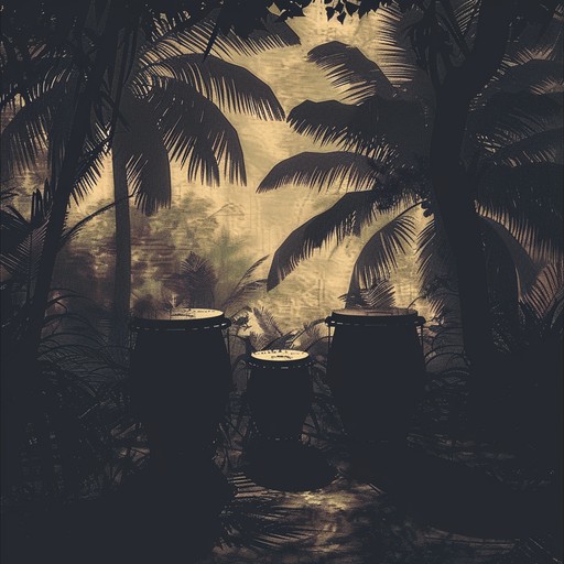 A track filled with rhythmic tension, featuring primal djembe beats that echo in a shadowy jungle. Eerie ambient sounds create a haunting atmosphere, making listeners feel as if they are part of an ancient, mystical ritual. Perfect for invoking suspense and primal mystery