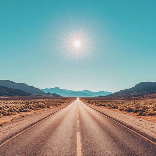 An instrumental track featuring lively electric guitars weaving upbeat melodies over steady soft rock drum patterns, evoking the feeling of a joyful journey and the excitement of new beginnings. The song builds with layers of harmonious riffs and rhythmic grooves, creating an atmosphere that's both invigorating and warm.