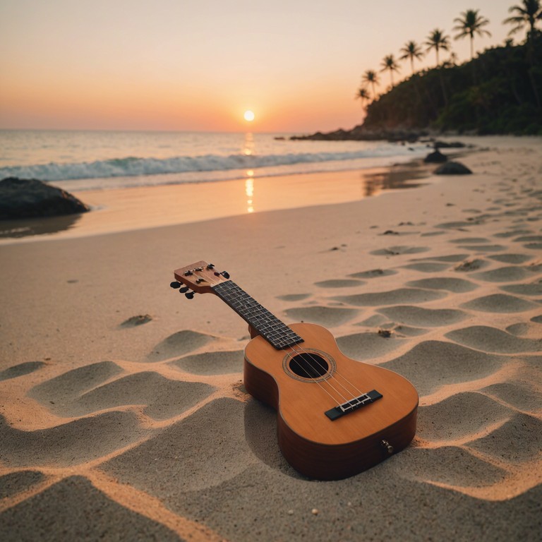 Imagine sitting on a white sandy beach as the sun sets, ukulele rhythms echoing against gentle waves, providing a perfect backdrop for relaxation and reflection.