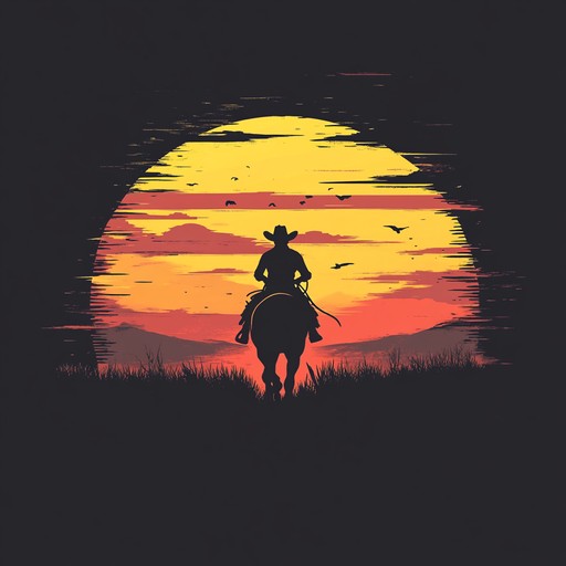 An exhilarating instrumental that blends traditional western harmonica melodies with modern rhythms, capturing the essence of adventure and the untamed spirit of the wild west. Galloping beats and uplifting tunes evoke images of open plains and endless skies.