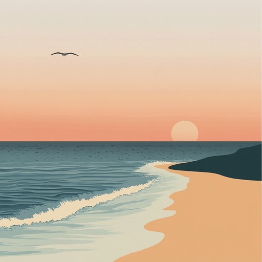 A gentle, relaxing instrumental tune featuring soothing melodies that evoke the warmth and peace of a summer evening by the beach. Easy listening at its finest