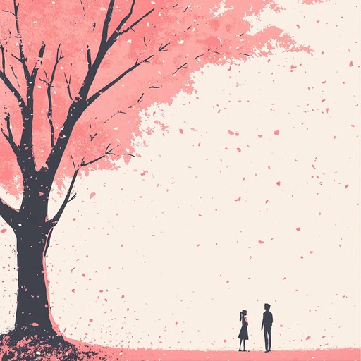 This composition weaves tender piano and soft string plucking to create a nostalgic and serene atmosphere reminiscent of heartwarming scenes in anime. The music conveys the gentle beauty of springtime cherry blossoms, making listeners feel embraced by warmth and love.