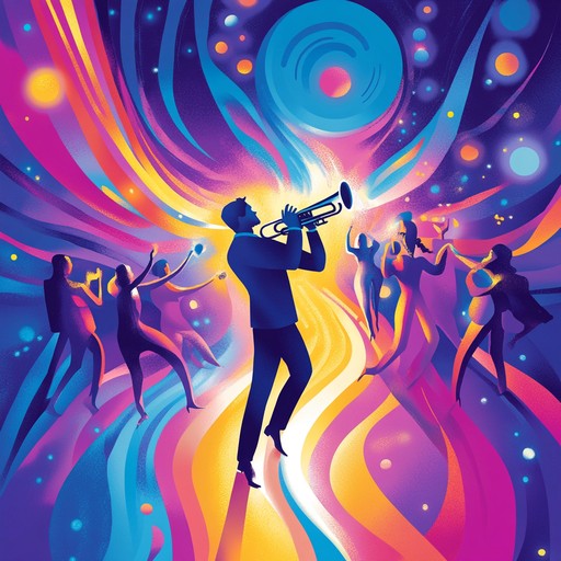 This spirited instrumental salsa track weaves vibrant trumpet melodies with rhythmic percussion, encapsulating the lively essence of caribbean nightlife and dance culture