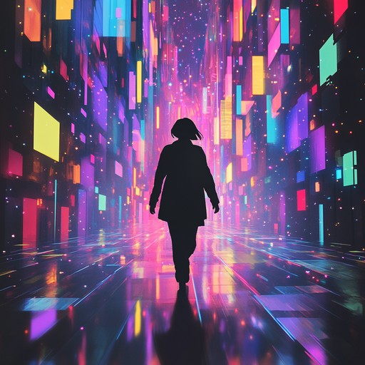 Immerse yourself in a captivating instrumental track that blends groovy rhythms with dreamy, ethereal melodies. Layers of luscious synths and smooth basslines create a tapestry of sound that transports listeners to neon lit nightscapes, evoking the sensation of drifting through luminescent clouds on a warm evening.