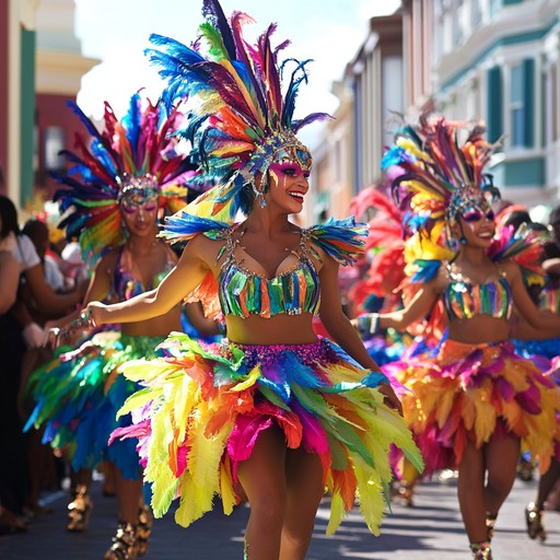 A lively and upbeat instrumental piece inspired by the colorful carnival traditions of brazil, blending samba rhythms and vibrant percussion to create a festive atmosphere.