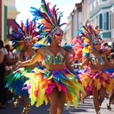 an energetic instrumental capturing the vibrant essence of carnival celebrations.