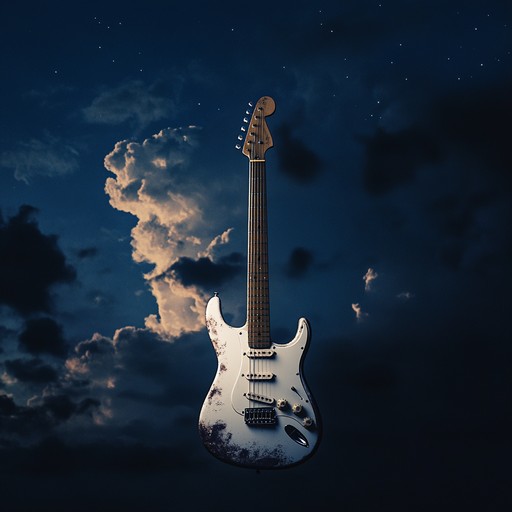 A dramatic pop rock instrumental that takes listeners on an epic journey through dark emotional landscapes, blending powerful anthems with haunting melodies. The electric guitar leads the charge, delivering soaring solos and gripping riffs that capture the essence of longing and resilience. This track evokes images of stormy nights, introspective moments, and cathartic revelations, creating a deeply immersive and evocative listening experience.