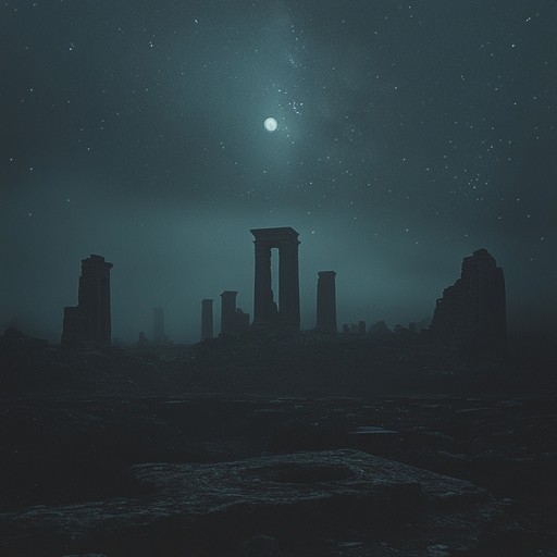 A profound instrumental exploration that delves into the depths of unseen worlds. Layered dark ambient textures create a bold soundscape that evokes ancient mysteries and forgotten realms. Ethereal drones blend with haunting melodies to transport listeners to a place where shadows whisper secrets.