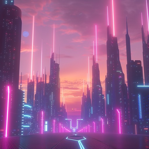 Crafting an uplifting yet bittersweet soundscape, this cyberpunk track blends shimmering synths and nostalgic pads, evoking memories of a brightly lit, neon past through a dystopian lens. The composition is reflective and dreamy, transporting listeners back to a nostalgic future.