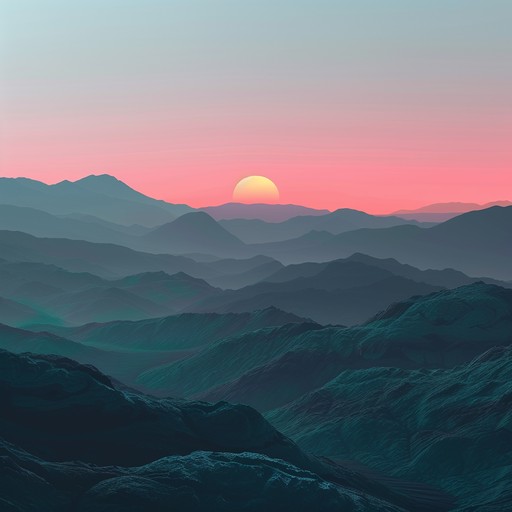 Immerse yourself in a beautiful, scenic soundscape with this instrumental piece that captures the essence of a breathtaking mountain sunrise. The music swells and lifts the spirit, evoking a sense of peace and awe at the natural world. Experience the pure joy and bliss that comes with witnessing nature's wonders.