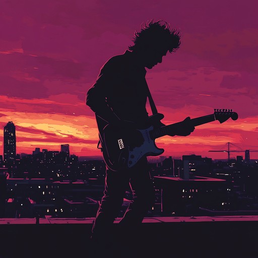 A high octane instrumental capturing the thrill of a high speed chase through bustling city streets at twilight. With pulsating rhythms, soaring guitar riffs, and captivating indie vibes, this track immerses listeners in an exhilarating narrative of urgency and adventure. The dynamic ranges from tense build ups to explosive climaxes, keeping the energy and excitement high throughout.