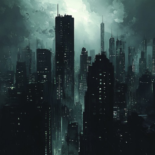 An instrumental epic grime track that captures the raw energy and intensity of the urban landscape, blending powerful bass synths with haunting melodies to evoke the atmosphere of the city's underbelly.