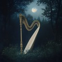 haunting melodies beneath a moonlit ethereal sky