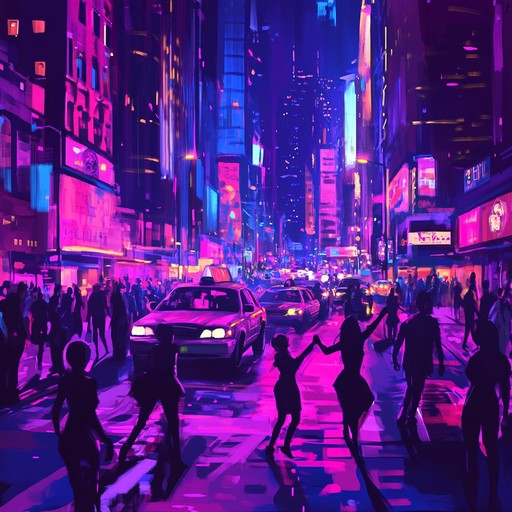 Navigate a bustling cityscape with an infectious beat. Feel the pulse of the city through thick basslines, syncopated rhythms, and shimmering synths. This dynamic track brings to life a neon lit night, perfect for dancing or just vibing with the urban landscape.