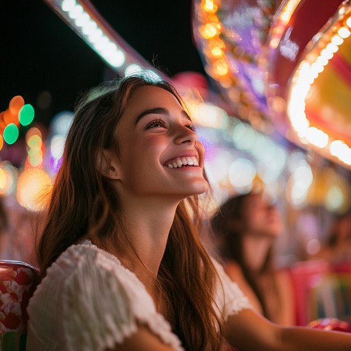 Dive into the lively yet tender ambiance of a carnival through soft and whispering melodies. The instrumental piece captures the essence of carnival festivities while maintaining a delicate, heartwarming touch. Great for evoking joyful memories and warmth.