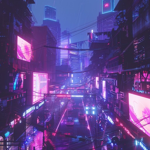 Immerse yourself in a world where neon lights and futuristic landscapes blend with the pulsating beats of cyberpunk music. The track channels deep passion and intensity, providing an epic soundtrack to a high octane adventure through a dystopian cityscape.