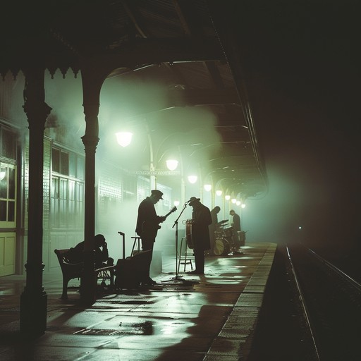 An uptempo instrumental capturing the essence of a spirited blues journey on a midnight train. The track features lively guitar riffs, driving bass lines, and dynamic drum patterns, evoking a sense of adventure and determination with every note. Perfect for a late night drive or an intense workout session, this piece promises to keep the listener engaged and energized throughout.