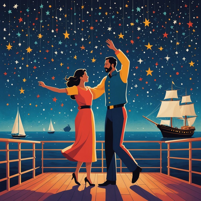 Imagine a heroic tale set on the high seas, where the rhythmic pulse of the steelpan evokes images of brave explorations and legendary sailors. This song serves as an aural compass guiding you through storms and starry nights.