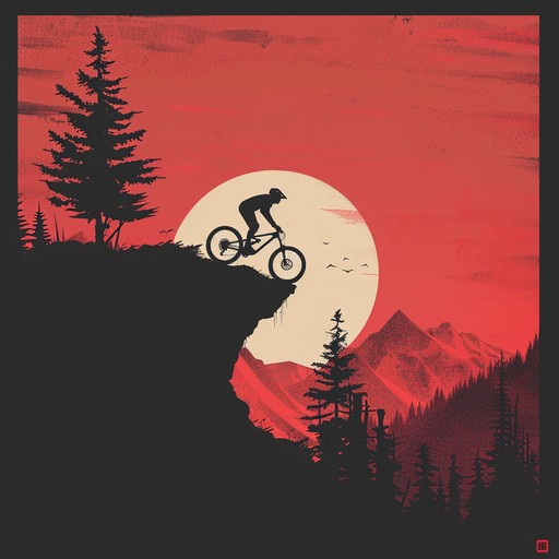 This track captures the essence of a thrilling downhill ride at sunset, with energetic guitar riffs and a steady drumbeat evoking a sense of freedom and adrenaline.