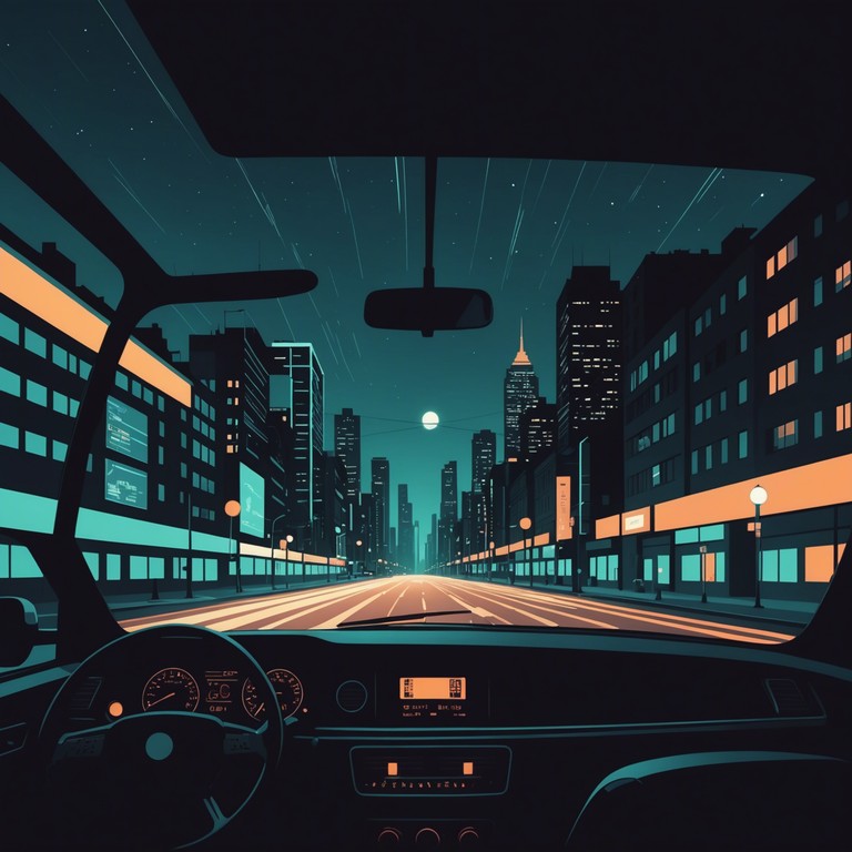 This track captures the essence of a solitary drive at midnight, with its reflective melodies and subtle beats resonating through the cool night air, evoking feelings of introspection and solitude as the city lights blur past. The haunting sounds of a synthesizer lay down a nostalgic and slightly eerie phonk vibe, perfect for late night listening or setting a contemplative mood.