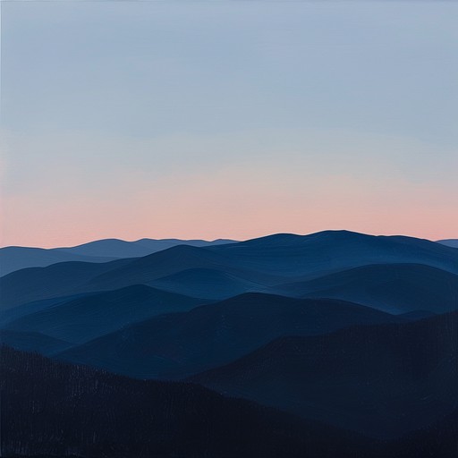 Imagine the sun rising over the appalachian mountains, casting a golden glow as the world awakens. The sound captures the tranquility and beauty of a new day in the wild.