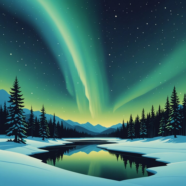 This instrumental track evokes the majestic beauty of the nordic landscapes under the aurora borealis. Combining traditional suomipop elements with inspirational melodies, it soothes the soul with its calm progression and soft blend of sounds.