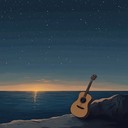 a calming instrumental capturing nighttime tranquility and peaceful reflections