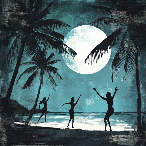 An instrumental calypso piece that combines traditional caribbean rhythms with eerie melodies to create a menacing atmosphere, evoking images of shadowy figures dancing under the moonlight.