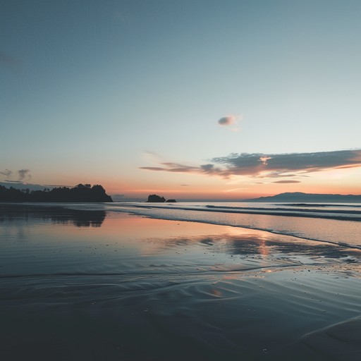 A delicate blend of gentle steel drum melodies and soft percussive beats that paint a vivid picture of a serene island romance. This instrumental captures the essence of a sun kissed evening by the beach, where each note softly whispers tales of love and tranquility.